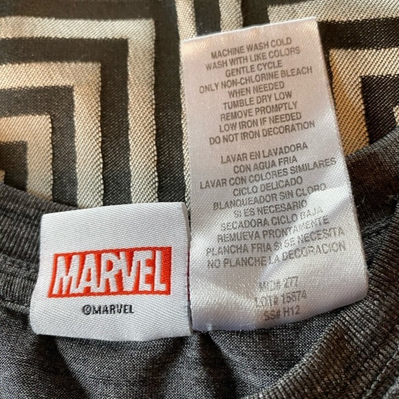 Marvel, Spiderman boys, sleeveless T-shirt, gray XL (14/16) 100% polyest… - Picture 4 of 6